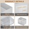 Desk Organizer with 3 Drawer, Multi-Functional Pencil Pen Holder for Desk, Desk Organizers and Accessories with 4 Compartments, Desktop Organizer Storage for Office Home Art Supplies (White)